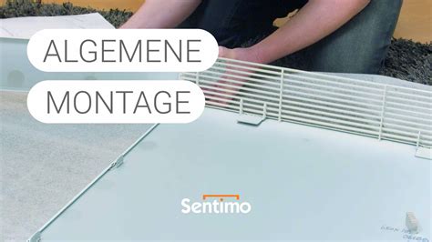 sentimo radiatorbekleding|Montage algemeen .